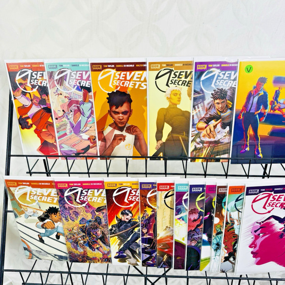 Seven Secrets 1-17 Comic Lot Run Set Tom Taylor Boom Studios #6 Variant - Picture 1 of 7